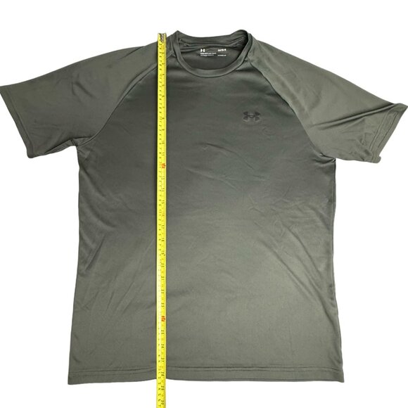 Under Armour Men's Tech Vent Short Sleeve T-Shirt Dri Fit Olive Green Large - Picture 5 of 8